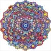 Haft Diamentowy Wielobarwna Mandala 30x30 cm
